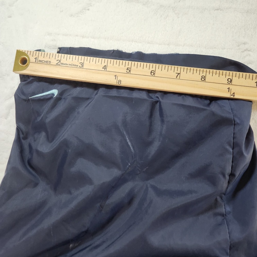 Nike Track Suit Womens Size L (14-16) Navy Blue Y2K Style Zip Ankles Lined- READ - Picture 5 of 15